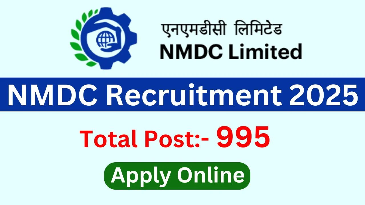 NMDC Recruitment 2025