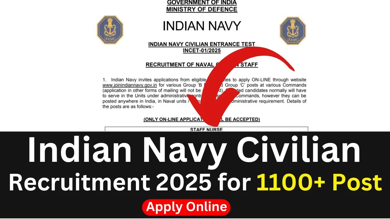 Indian Navy Civilian Recruitment 2025