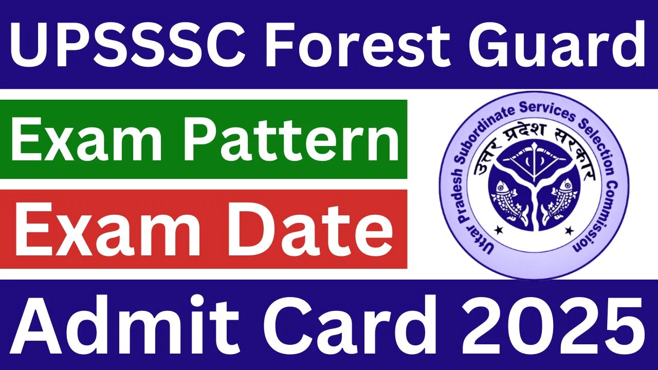 UPSSSC Forest Guard Admit Card